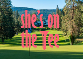 She’s on the Tee